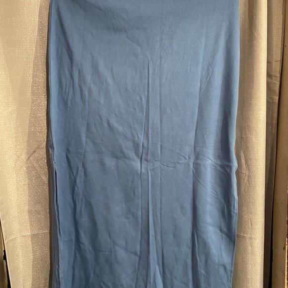 Vintage harve Benard Sport blue long skirt size medium - Picture 3 of 3